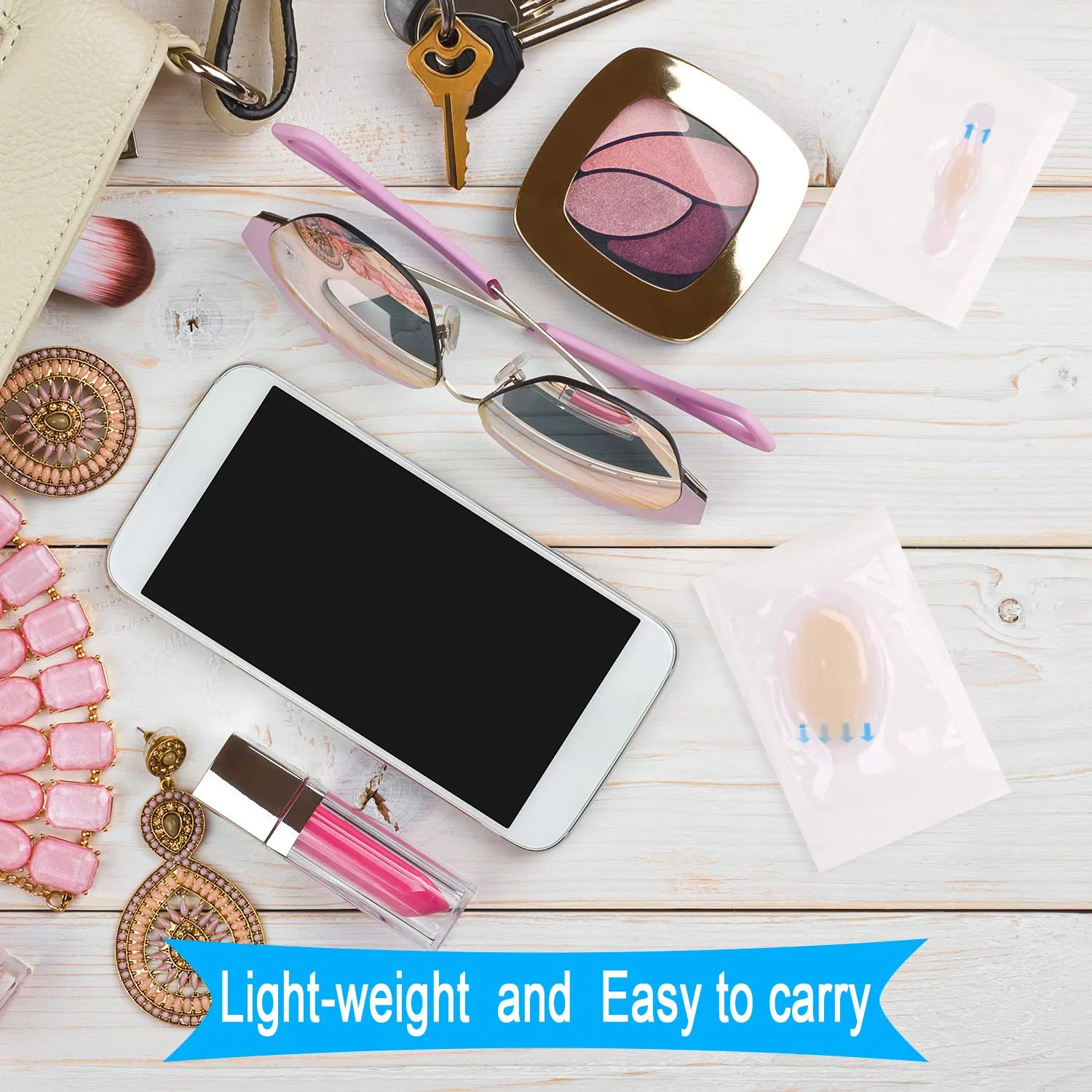 20Pcs Blister Pads, Blister Bandages, Blister Gel Guard, Waterproof Blister Prevention New Material Blister Cushions for Fingers, Toes, Forefoot, Heel