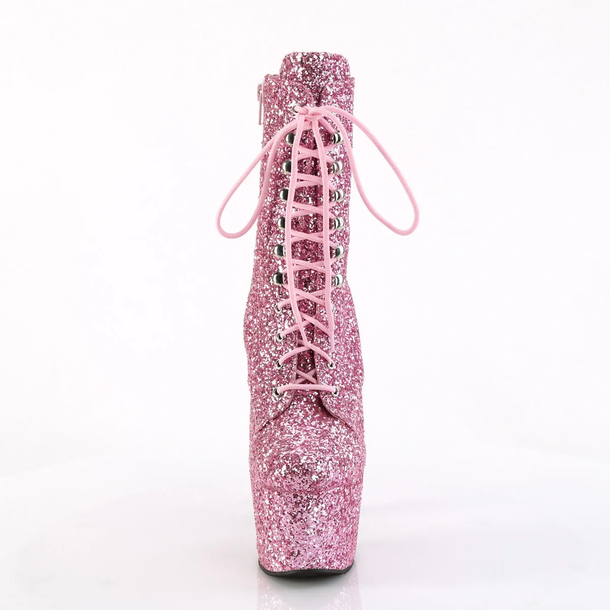 ADORE-1020GWR Pleaser Baby Pink Glitter Sexy Platform Shoes (Pole Dancing Heels)