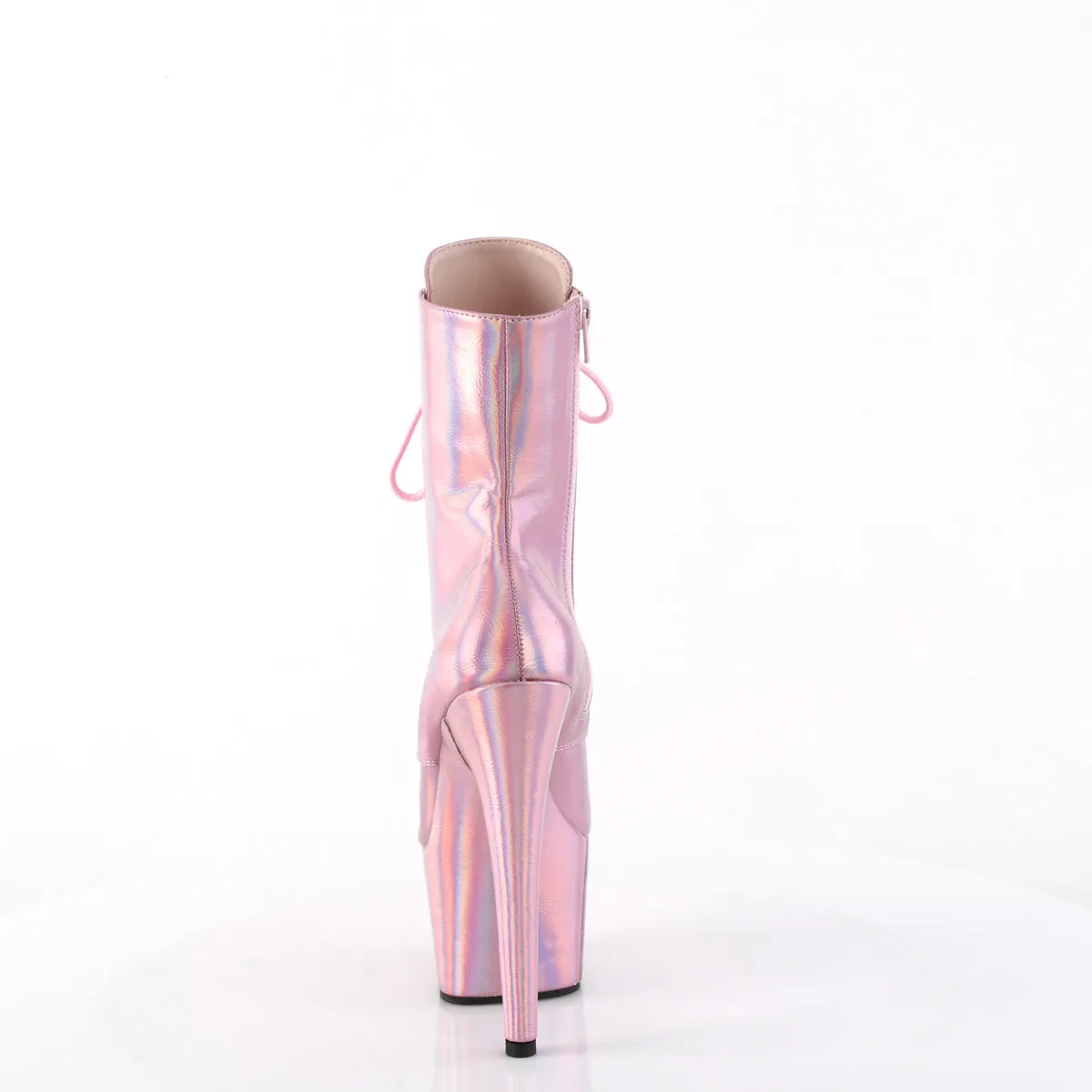 ADORE-1020HG Pleaser Baby Pink Hologram Sexy Platform Shoes (Pole Dancing Heels)
