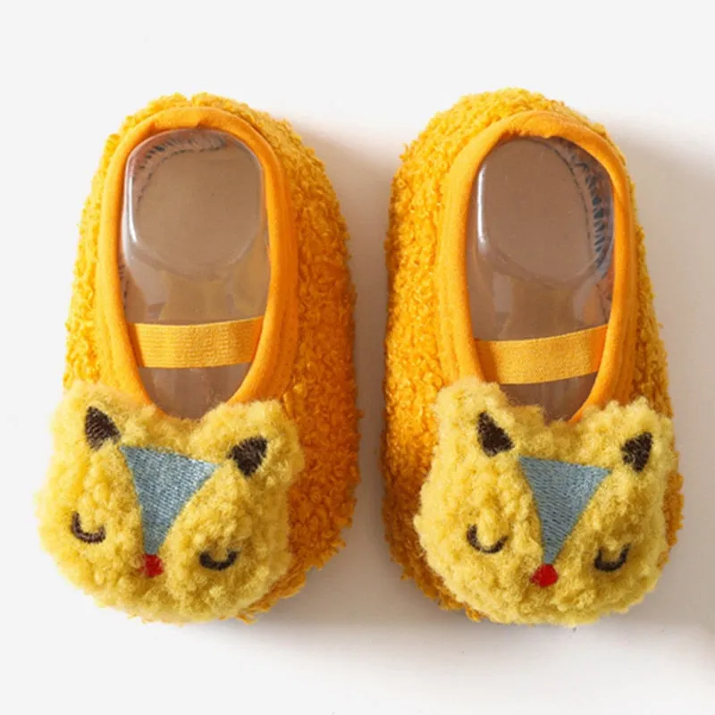 Baby Boys Girls Warm Anti-slip Floor Socks First Walker