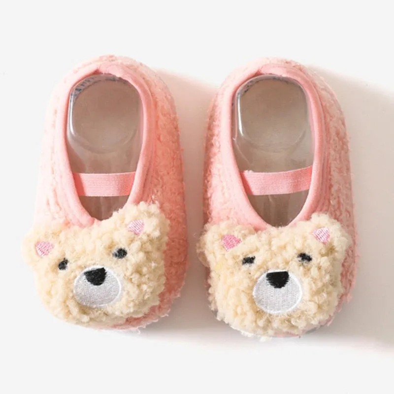 Baby Boys Girls Warm Anti-slip Floor Socks First Walker