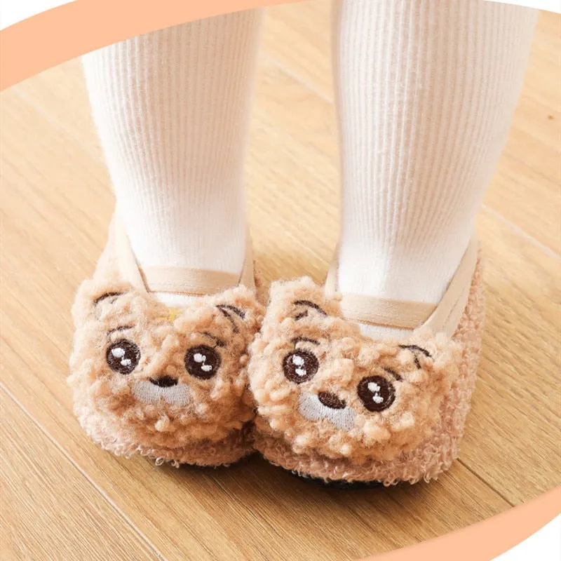 Baby Boys Girls Warm Anti-slip Floor Socks First Walker