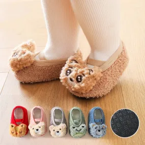 Baby Boys Girls Warm Anti-slip Floor Socks First Walker