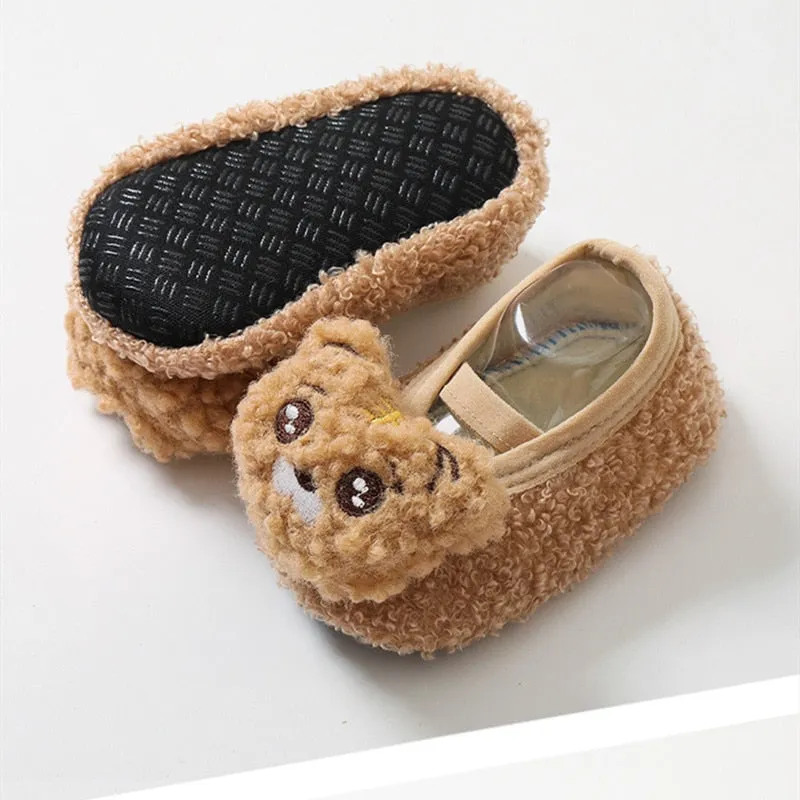Baby Boys Girls Warm Anti-slip Floor Socks First Walker