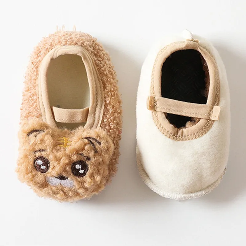 Baby Boys Girls Warm Anti-slip Floor Socks First Walker