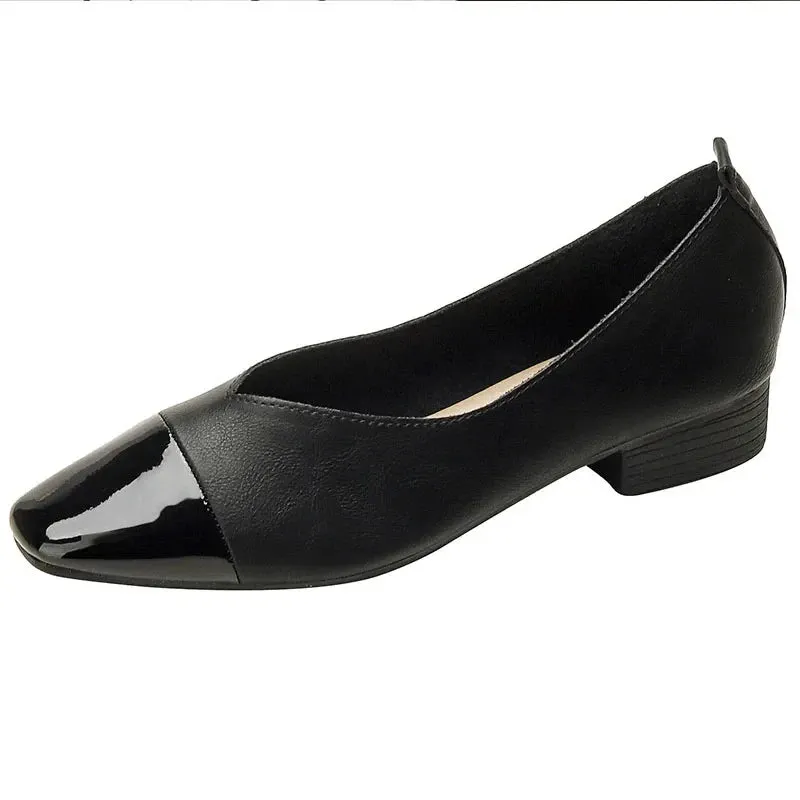 binfenxie  -  Women Brand Ballet Green Red Flats 2024 New Fashion Pregnant Women's Flat Shoes Casual Women's Soft Dress Shoes Mujer