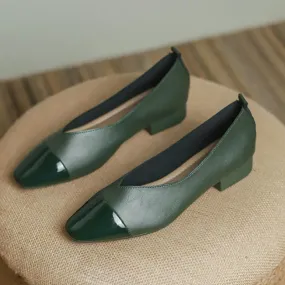 binfenxie  -  Women Brand Ballet Green Red Flats 2024 New Fashion Pregnant Women's Flat Shoes Casual Women's Soft Dress Shoes Mujer