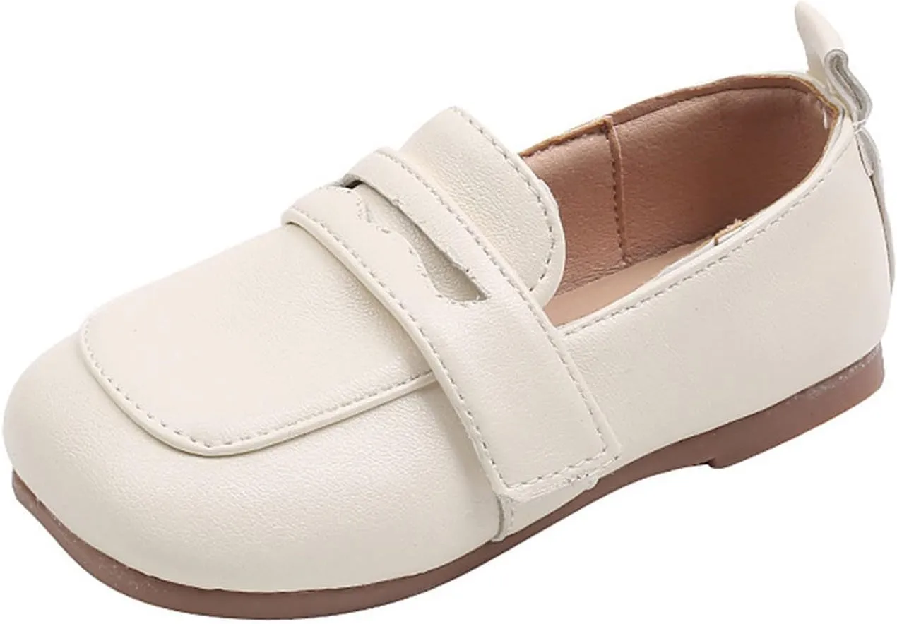 Boys Shoes Girls Slip On Leather Loafer Tassel Bow School Dress Shoes for Girls Shoes for Boys