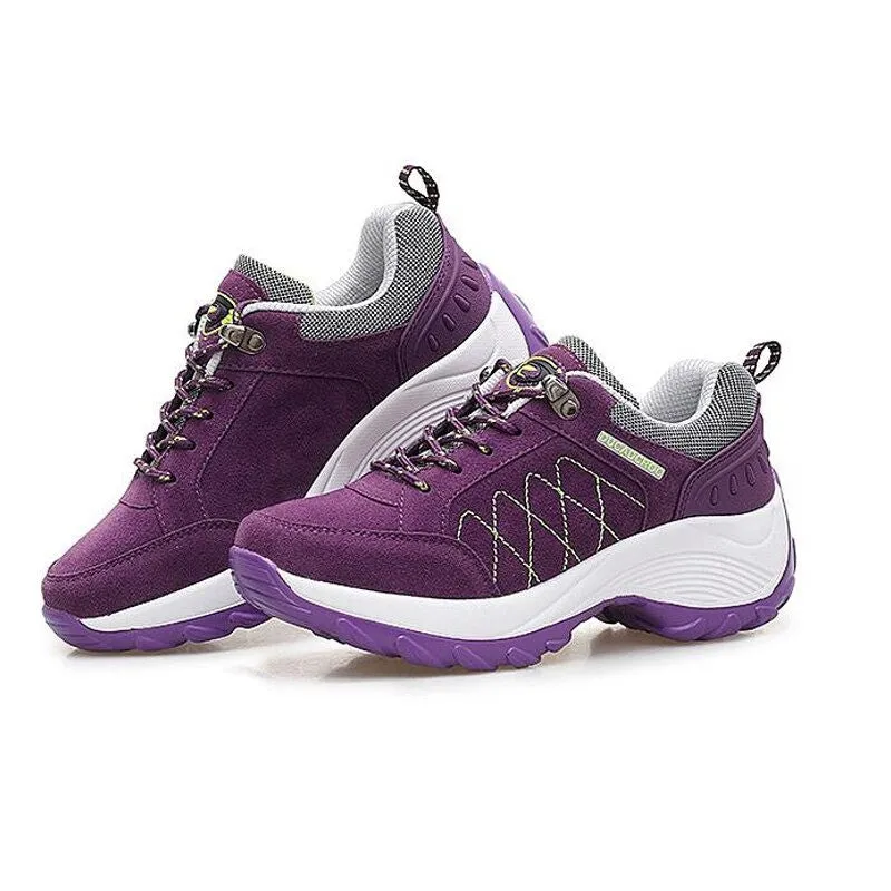 Cuzcare Women Orthopedic Sneakers Outdoor Waterproof Shoes