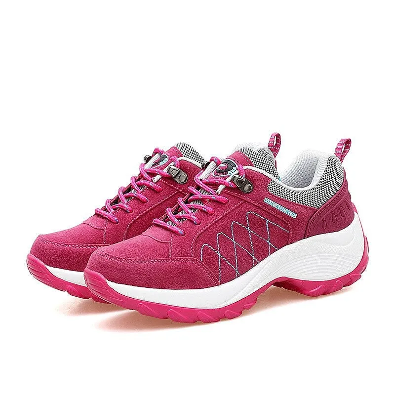 Cuzcare Women Orthopedic Sneakers Outdoor Waterproof Shoes