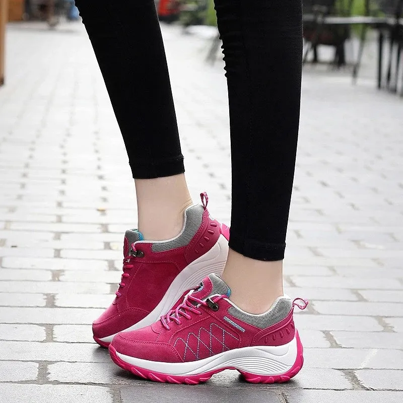 Cuzcare Women Orthopedic Sneakers Outdoor Waterproof Shoes