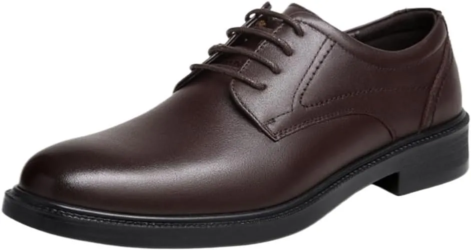 Dress Shoes for Men Men's Leather Breathable Wedding Shoes Business Formal Casual Leather Footwear for Men