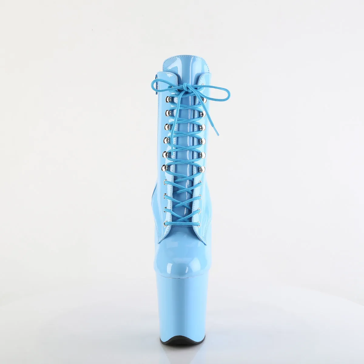 FLAMINGO-1020 Pleaser Baby Blue Patent Sexy Platform Shoes (Pole Dancing Heels)