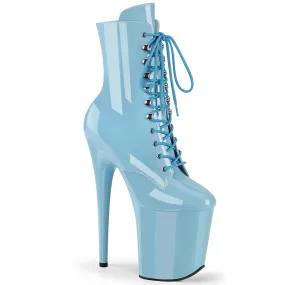 FLAMINGO-1020 Pleaser Baby Blue Patent Sexy Platform Shoes (Pole Dancing Heels)
