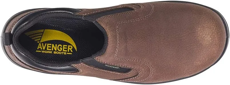 FSI FOOTWEAR SPECIALTIES INTERNATIONAL Men's Foreman Composite Toe Waterproof Slip on Work Shoe