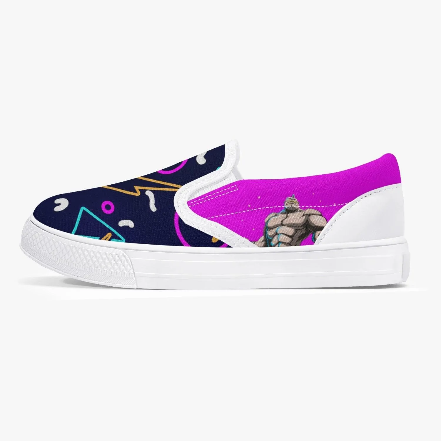 Fullmetal Alchemist Alex Kids Slip Ons Anime Shoes