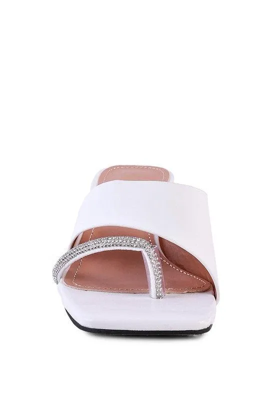 Gofly Never Minimal Low Heel Sandals