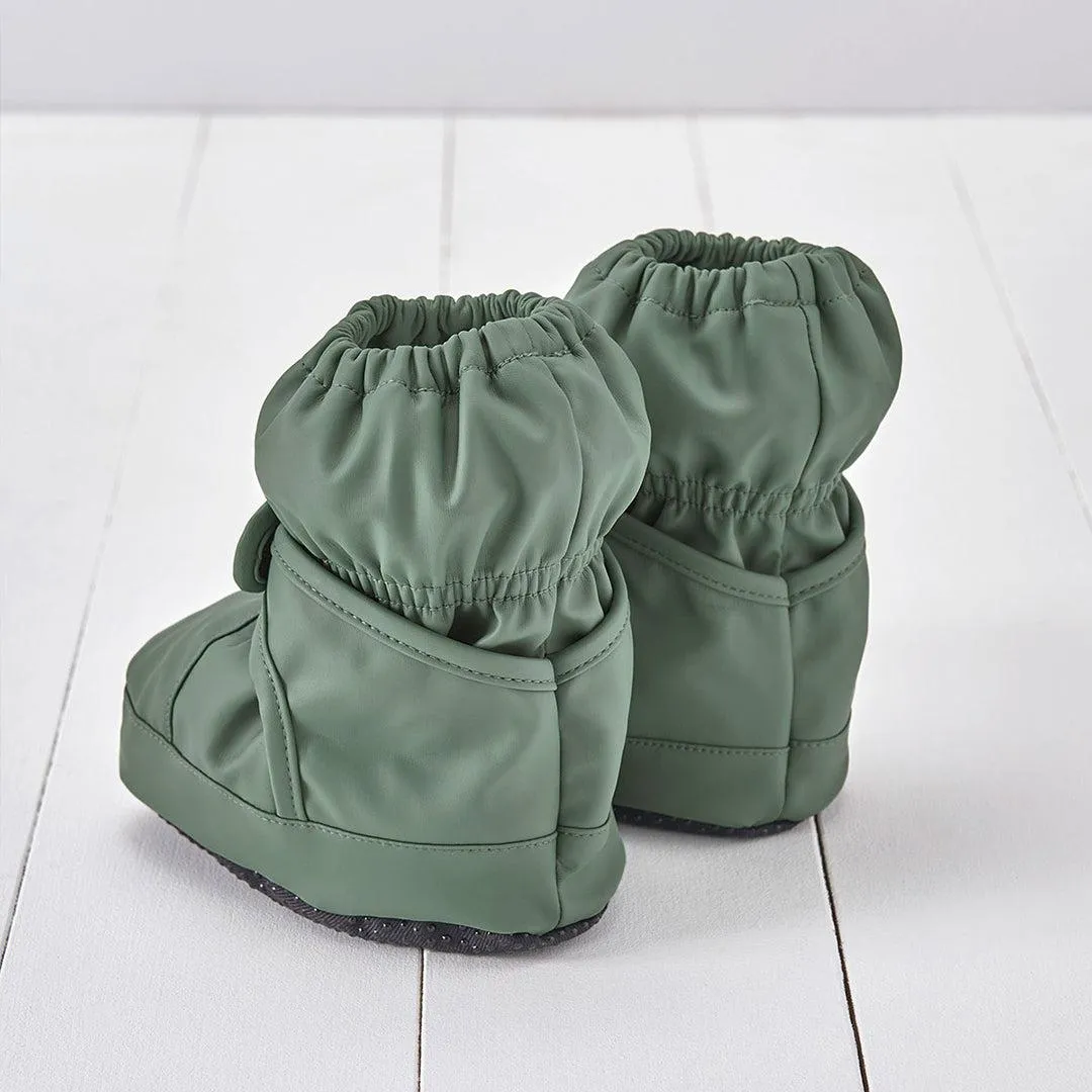 Grass & Air Mini Adventure PU Bootie - Khaki