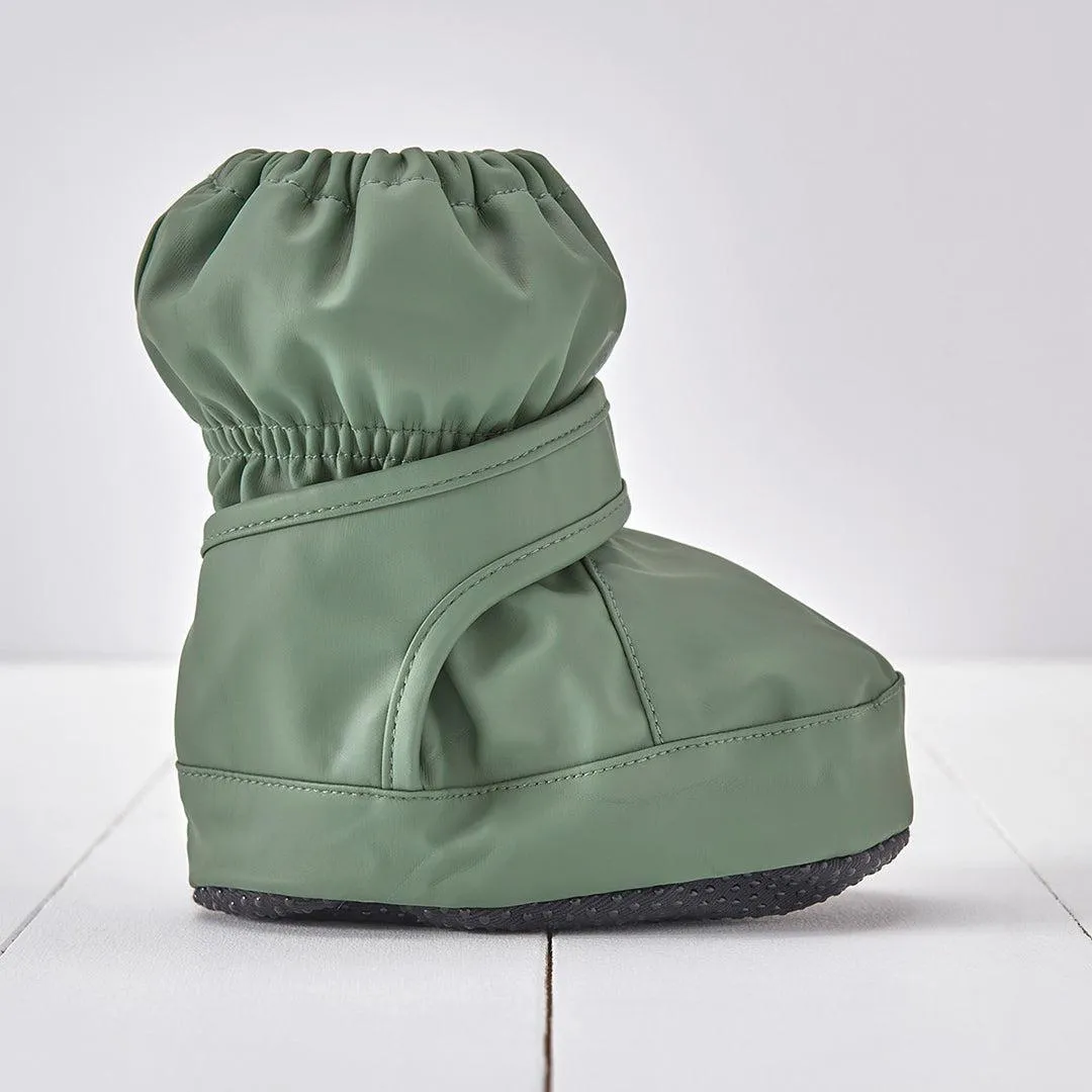 Grass & Air Mini Adventure PU Bootie - Khaki