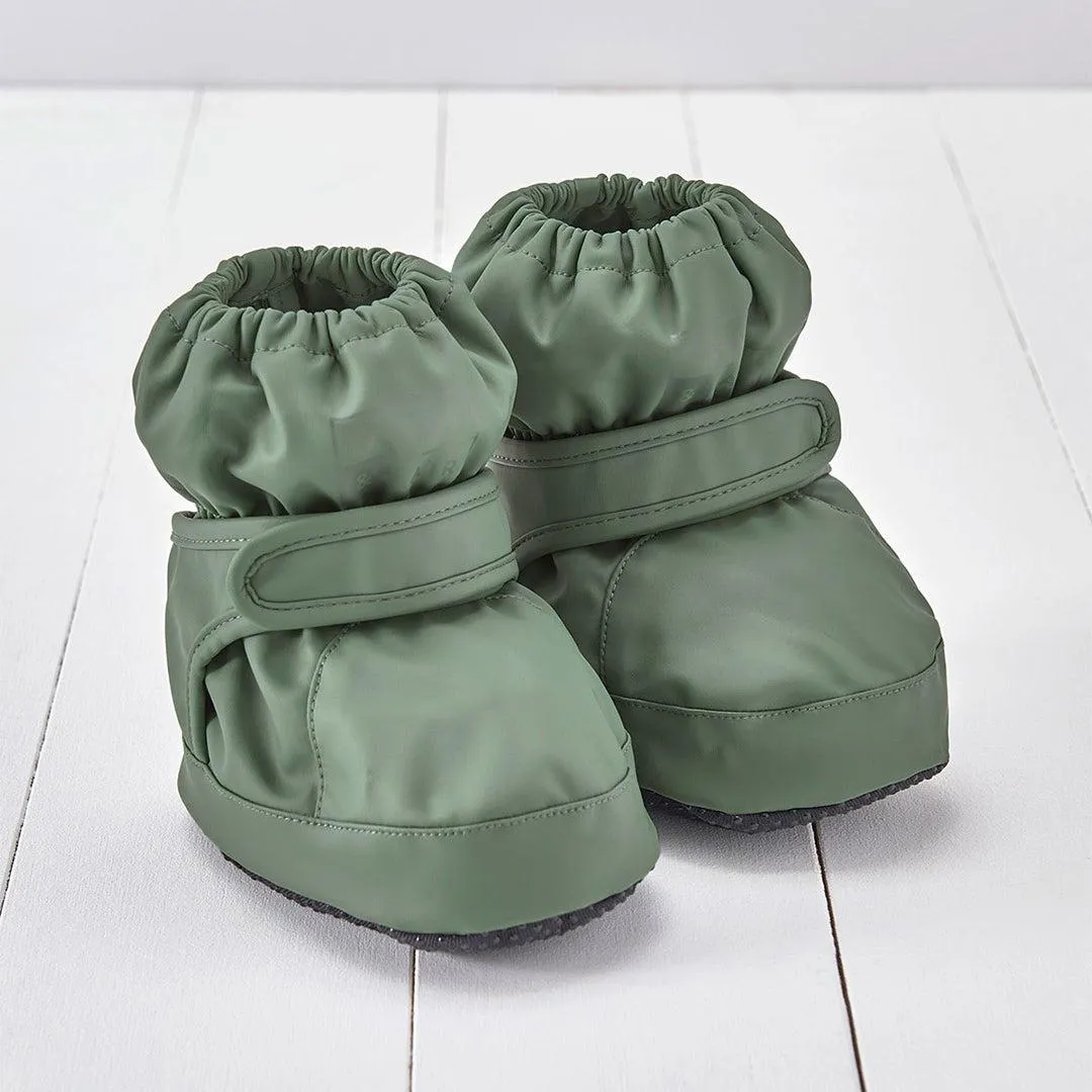 Grass & Air Mini Adventure PU Bootie - Khaki