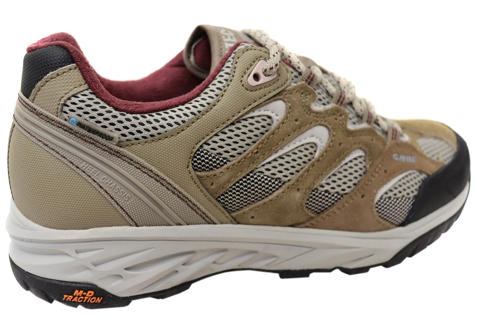 Hi Tec Womens Comfortable Wild Fire Low I Waterproof Shoes