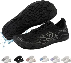 Hike Barefoot Footwear Women Men, Breathable Grounded Athletic Anti-Slip Shoes, Wide Toe Box Walking Beach Sneakers