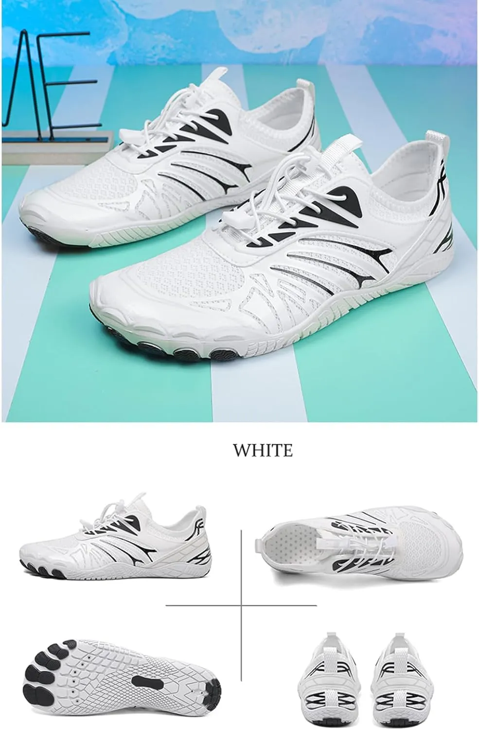 Hiking Footwear Barefoot Womens Shoes Women Healthy Non-Slip Unisex Grounded Footwear for Women with Neuropathy Hike Water Shoes Men Wide Toe Box Sneakers Pro Barefoot Waterproof Breathable