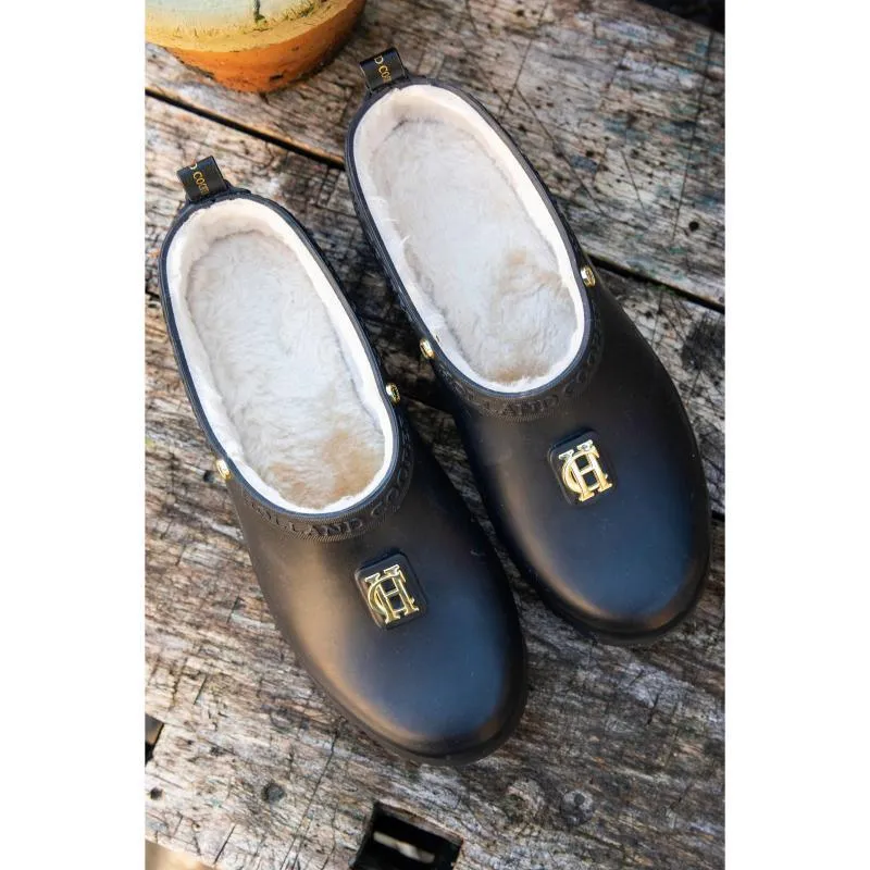 Holland Cooper Ladies Gardening Loafer - Matte Black
