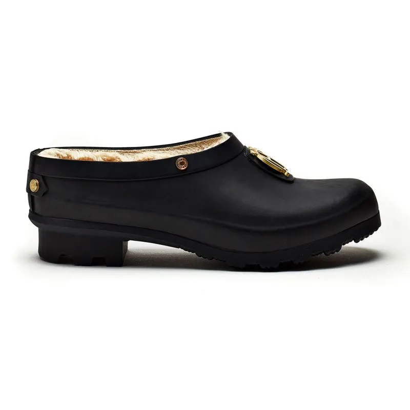 Holland Cooper Ladies Gardening Loafer - Matte Black