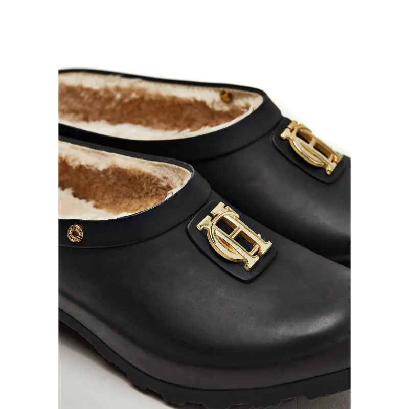 Holland Cooper Ladies Gardening Loafer - Matte Black
