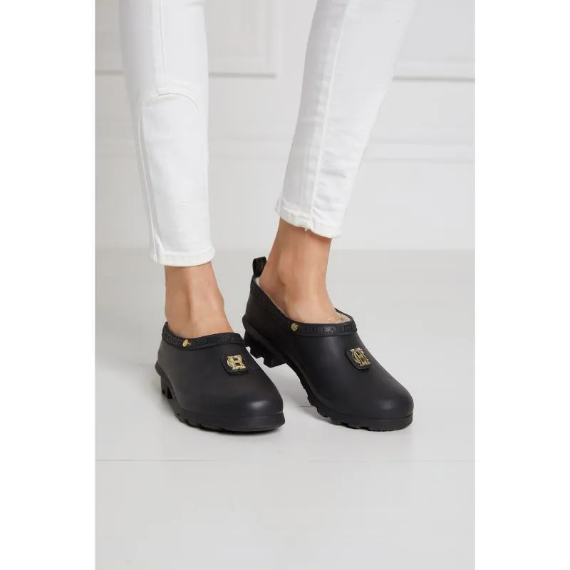 Holland Cooper Ladies Gardening Loafer - Matte Black