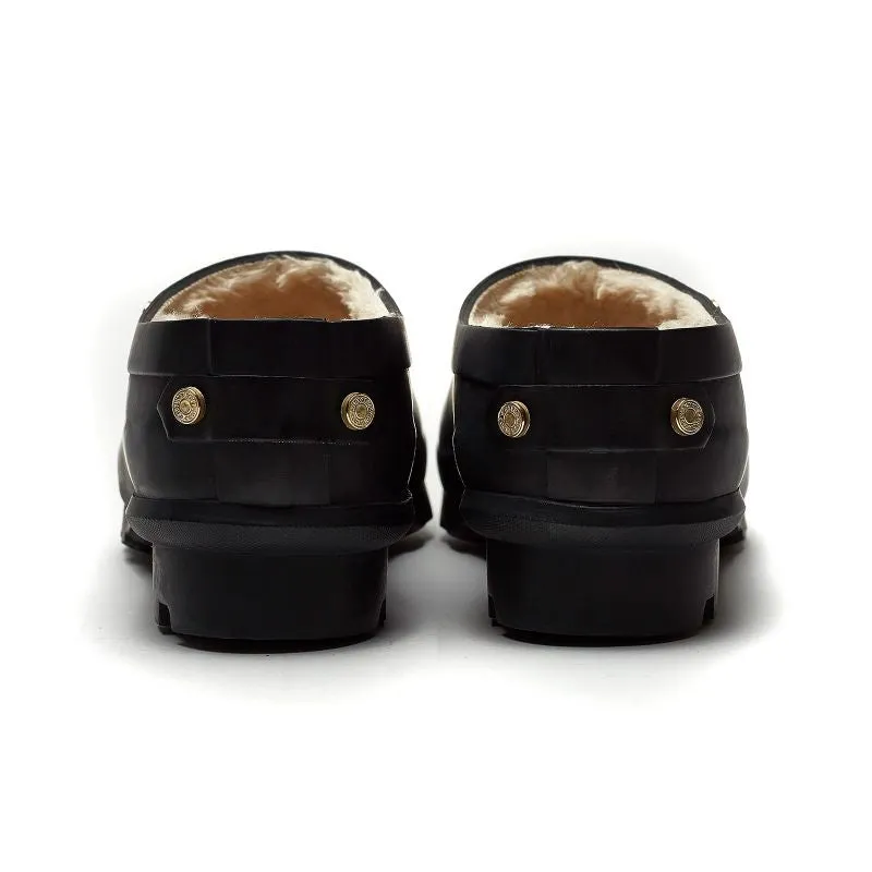 Holland Cooper Ladies Gardening Loafer - Matte Black