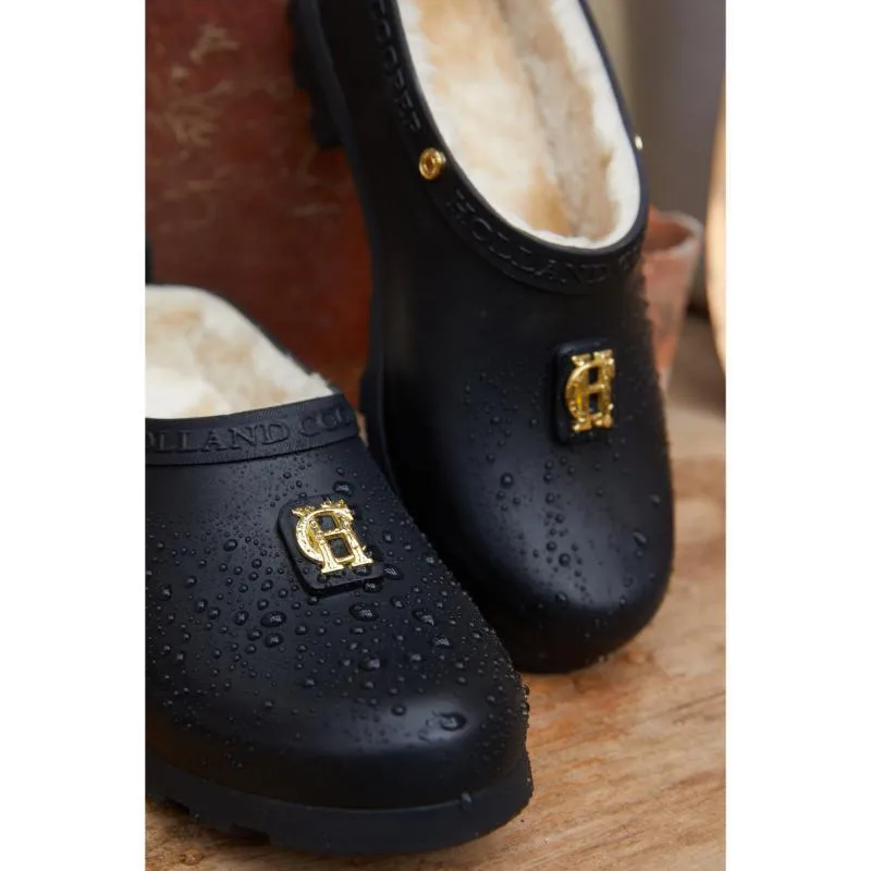 Holland Cooper Ladies Gardening Loafer - Matte Black