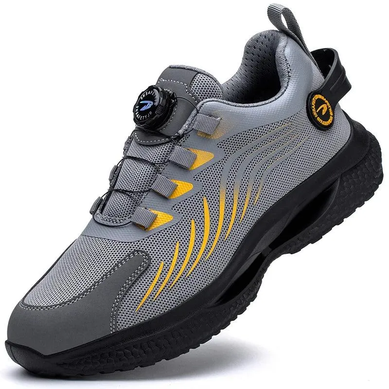 JB Fly Weaving 700 Quick Lace Steel Toe Shoes