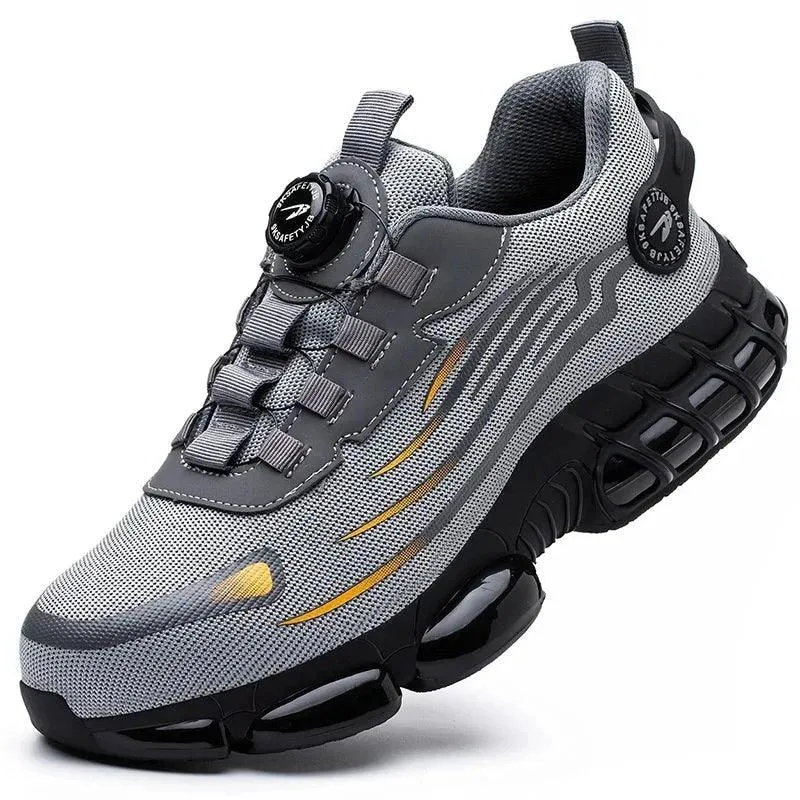 JB Fly Weaving 700 Quick Lace Steel Toe Shoes