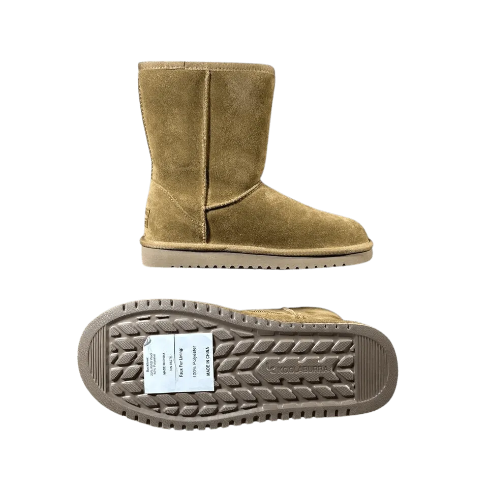 Koolaburra by UGG Koola Short Chestnut Suede Women's Winter Boots