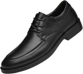 Mens Genuine Leather Oxfords Patent Leather Formal Business Men's Dress Shoes
