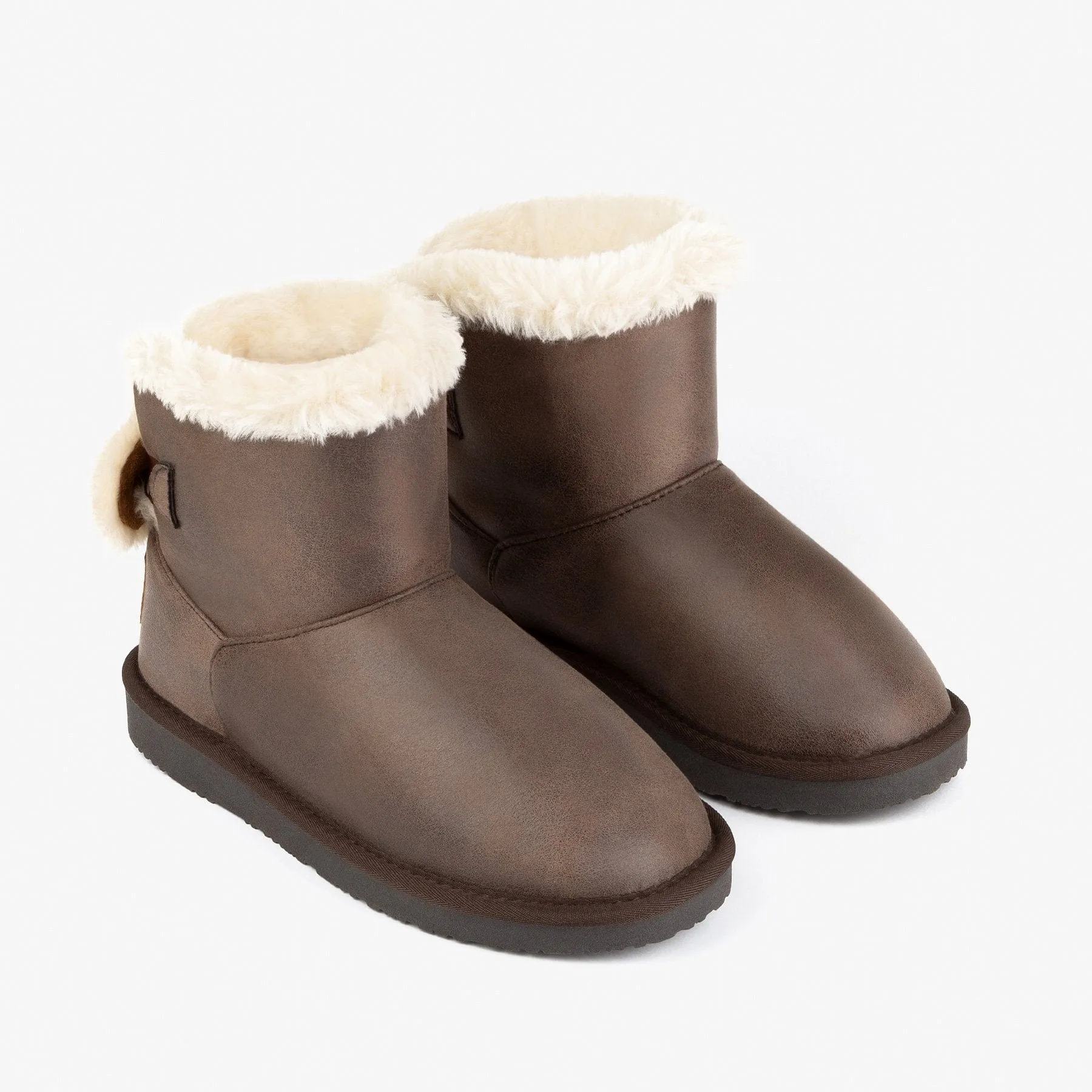 Mum's Taupe Lace Australian Boots