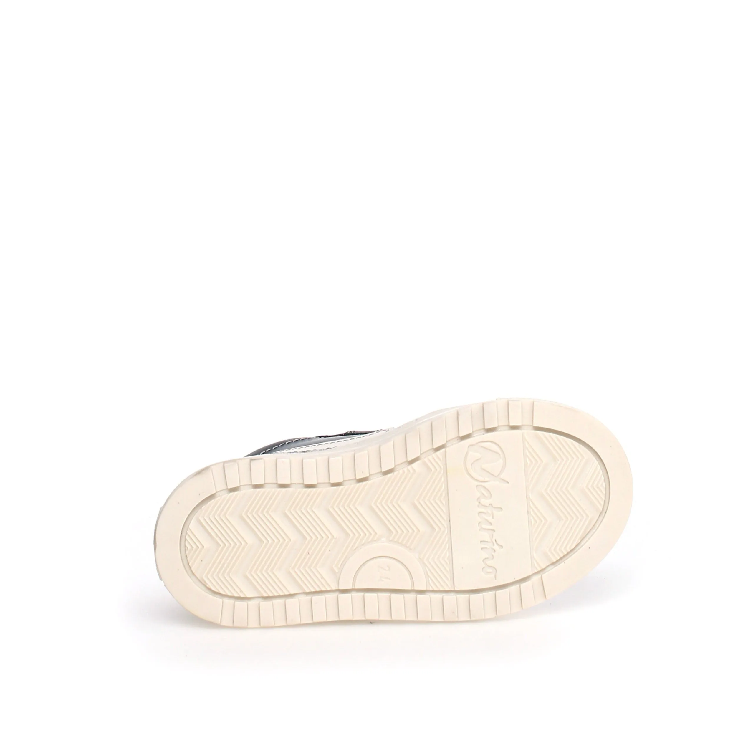 Naturino Girl's & Boy's Ceonia High Vl Calf Sneakers - Black/Milk