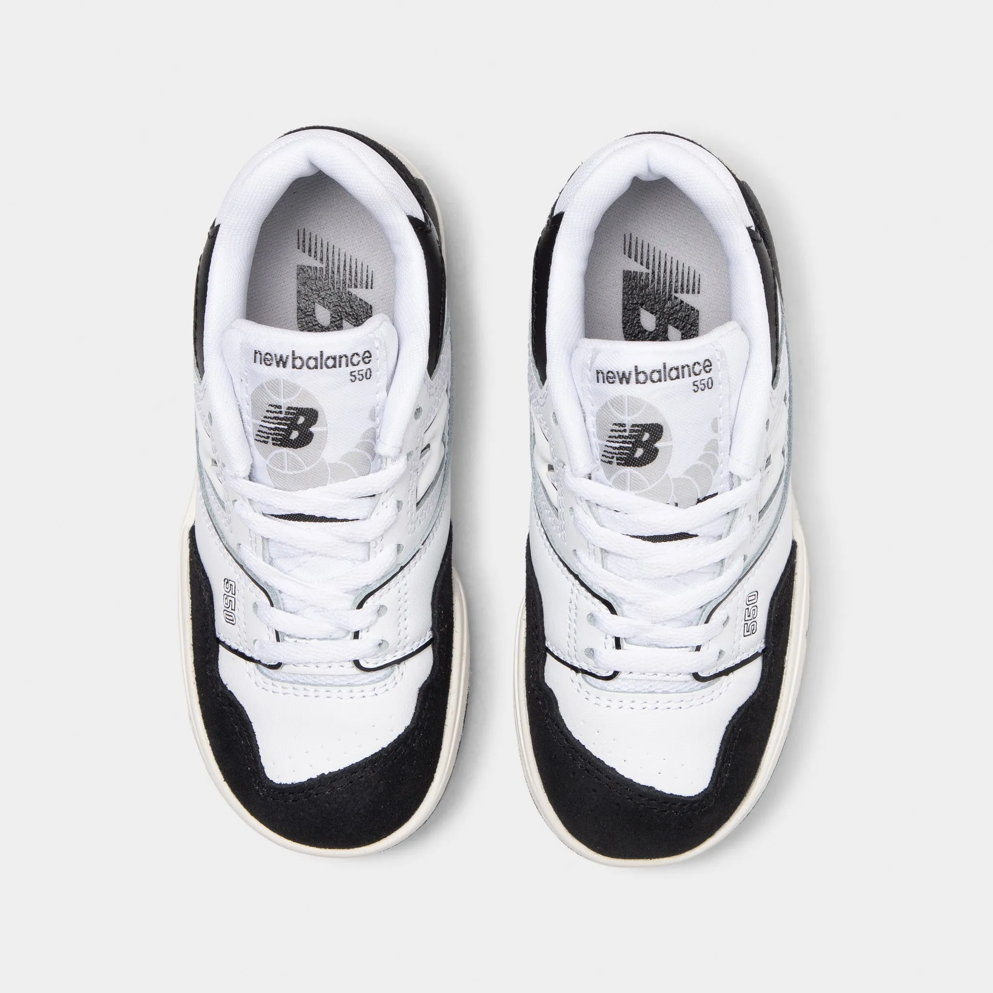 New Balance Children's PSB550CA White / Black
