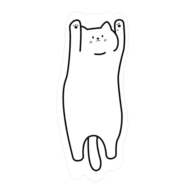 Nordic Cartoon Cute Cat Non Slip Floor Mat
