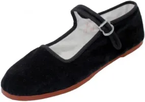 Shoes 18 Womens Cotton China Doll Mary Jane Shoes Ballerina Ballet Flats Shoes