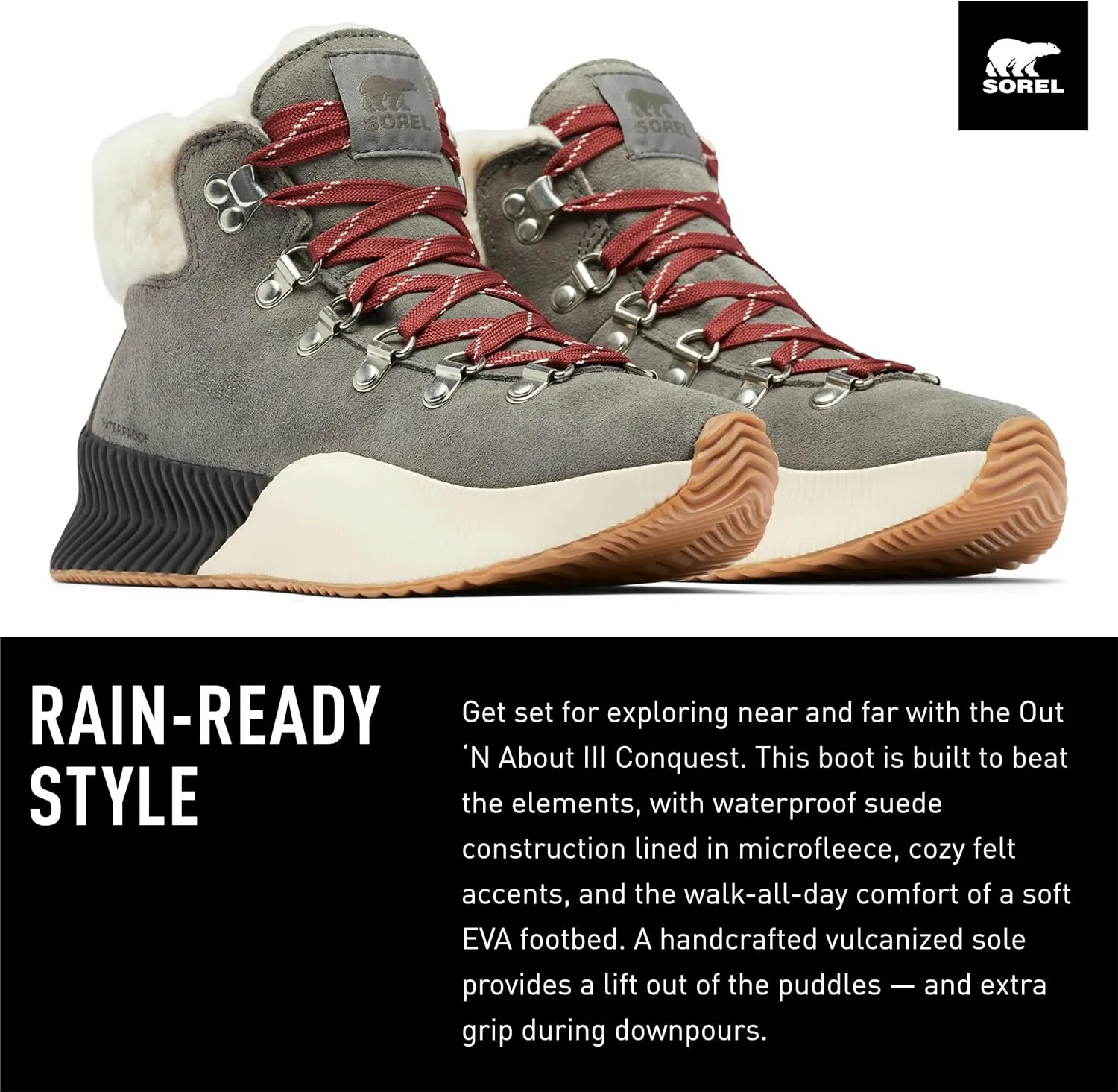 Sorel Women's Out N About lll Conquest Waterproof