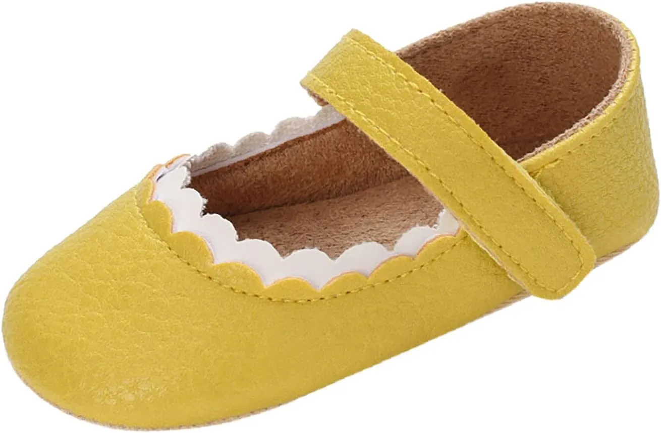 Spring and Autumn Children Baby Infant Shoes Boys and Girls Flat Bottom Non Slip Lightweight Girls Slip on Sneaker