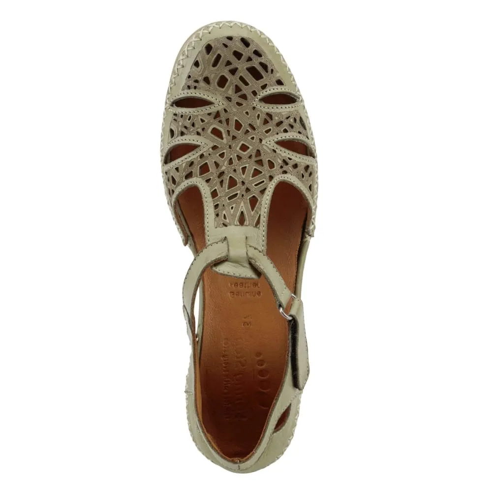 Spring Step Shoes Irin Women's Casual Leather Flat Shoes