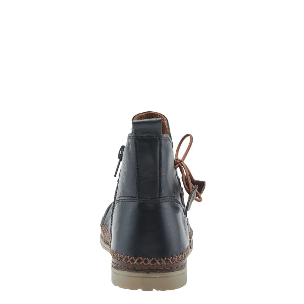 Spring Step Shoes Pomeroy Women's Soft Leather Ankle Boots