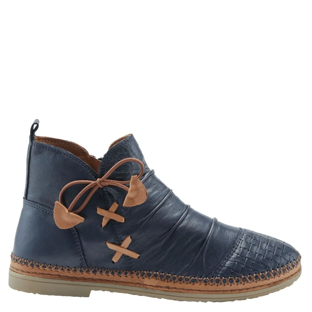 Spring Step Shoes Pomeroy Women's Soft Leather Ankle Boots