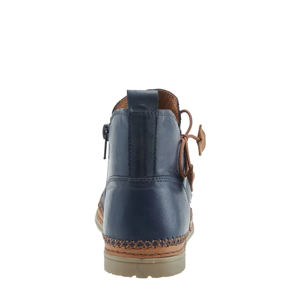 Spring Step Shoes Pomeroy Women's Soft Leather Ankle Boots