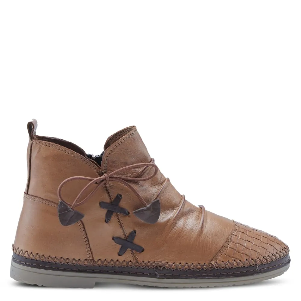 Spring Step Shoes Pomeroy Women's Soft Leather Ankle Boots