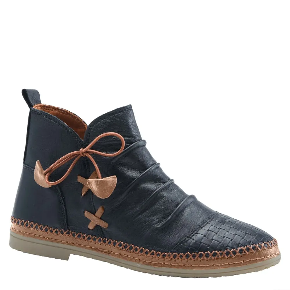 Spring Step Shoes Pomeroy Women's Soft Leather Ankle Boots
